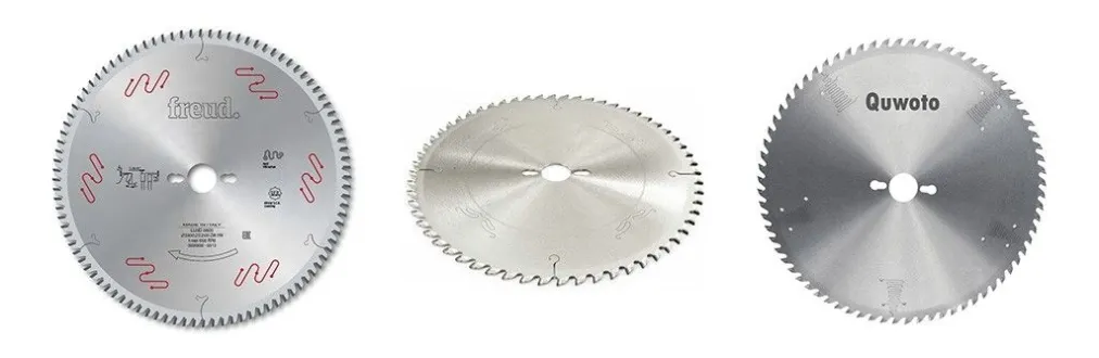 Cirkelzaag voor het zagen van Trespa plaatmateriaal